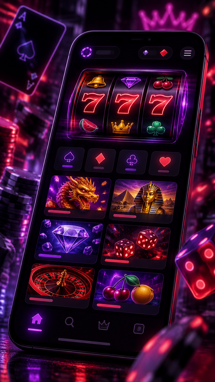 Slotaza Mobile app